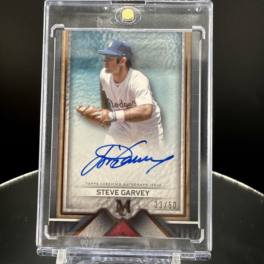 2023 Topps Museum Collection Steve Garvey Archival Auto /50